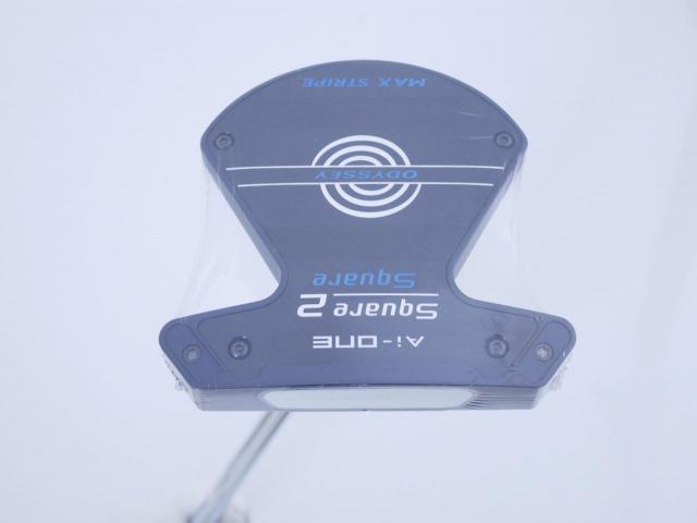 Putter : All : **ของใหม่ ยังไม่แกะพลาสติก** พัตเตอร์ Odyssey Ai-ONE Square 2 Square Max Stripe (รุ่นล่าสุด ออกปี 2025) ก้าน Stroke LAB 90 ยาว 33 นิ้ว