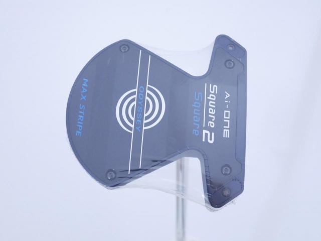 Putter : All : **ของใหม่ ยังไม่แกะพลาสติก** พัตเตอร์ Odyssey Ai-ONE Square 2 Square Max Stripe (รุ่นล่าสุด ออกปี 2025) ก้าน Stroke LAB 90 ยาว 33 นิ้ว