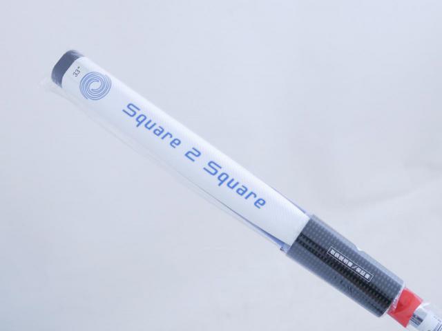 Putter : All : **ของใหม่ ยังไม่แกะพลาสติก** พัตเตอร์ Odyssey Ai-ONE Square 2 Square Max Stripe (รุ่นล่าสุด ออกปี 2025) ก้าน Stroke LAB 90 ยาว 33 นิ้ว