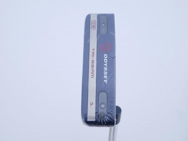 Putter : All : **ของใหม่ ยังไม่แกะพลาสติก** พัตเตอร์ Odyssey TRI-BEAM #1 CS (ออกปี 2023) ก้าน Stroke LAB 70 ยาว 34 นิ้ว
