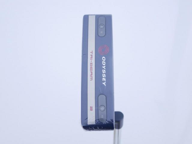 Putter : All : **ของใหม่ ยังไม่แกะพลาสติก** พัตเตอร์ Odyssey TRI-BEAM #2 (ออกปี 2023) ก้าน Stroke LAB 70 ยาว 34 นิ้ว