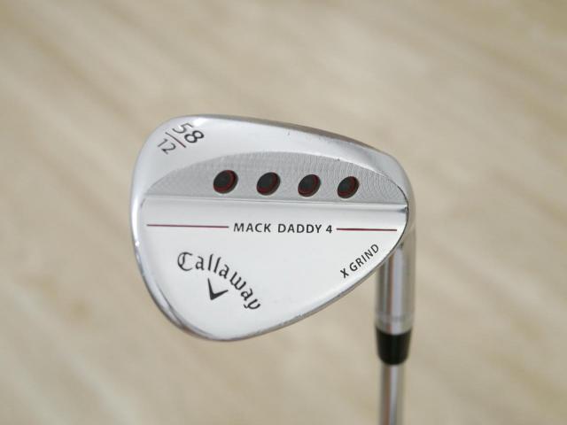 Wedge : Callaway : Wedge Callaway Mack Daddy 4 Milled Loft 58 ก้านเหล็ก Dynamic Gold S400
