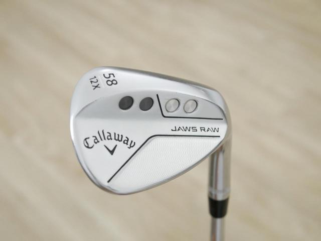 Wedge : Callaway : Wedge Callaway JAWS RAW (ปี 2023) Loft 58 ก้านเหล็ก Dynamic Gold S200