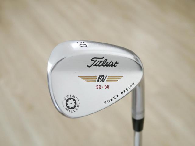 Wedge : Other : Wedge Titleist Vokey Design SPIN MILLED Loft 50 ก้านเหล็ก NS Pro 1050 Flex S