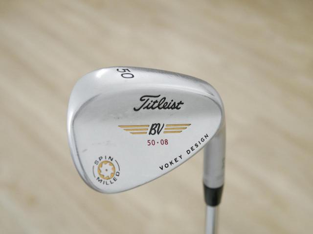Wedge : Other : Wedge Titleist Vokey Design SPIN MILLED Loft 50 ก้านเหล็ก Dynamic Gold S200