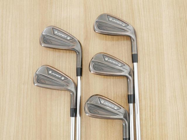 Iron set : Callaway : ชุดเหล็ก Callaway APEX Ai300 Brushed Copper Forged (Limited Edition หายากมากๆ ออกปี 2024) มีเหล็ก 6-Pw (5 ชิ้น) ก้านเหล็ก NS Pro 950 NEO Flex S