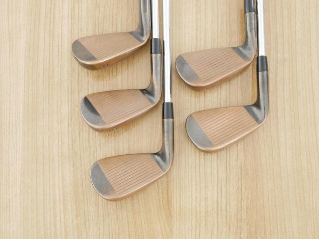 Iron set : Callaway : ชุดเหล็ก Callaway APEX Ai300 Brushed Copper Forged (Limited Edition หายากมากๆ ออกปี 2024) มีเหล็ก 6-Pw (5 ชิ้น) ก้านเหล็ก NS Pro 950 NEO Flex S