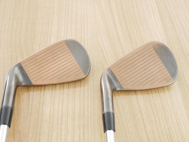 Iron set : Callaway : ชุดเหล็ก Callaway APEX Ai300 Brushed Copper Forged (Limited Edition หายากมากๆ ออกปี 2024) มีเหล็ก 6-Pw (5 ชิ้น) ก้านเหล็ก NS Pro 950 NEO Flex S