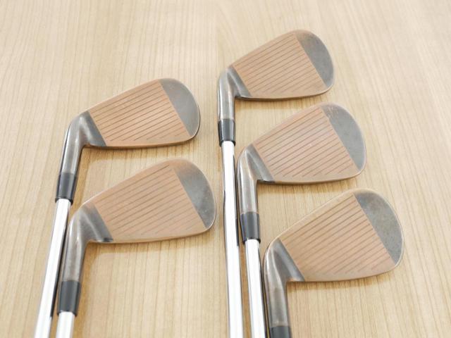 Iron set : Callaway : ชุดเหล็ก Callaway APEX Ai300 Brushed Copper Forged (Limited Edition หายากมากๆ ออกปี 2024) มีเหล็ก 6-Pw (5 ชิ้น) ก้านเหล็ก NS Pro 950 NEO Flex S