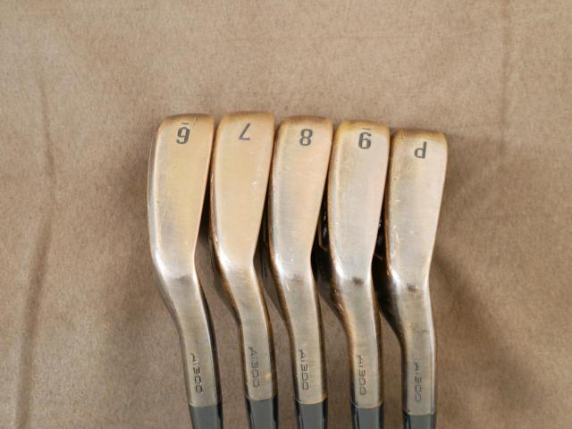 Iron set : Callaway : ชุดเหล็ก Callaway APEX Ai300 Brushed Copper Forged (Limited Edition หายากมากๆ ออกปี 2024) มีเหล็ก 6-Pw (5 ชิ้น) ก้านเหล็ก NS Pro 950 NEO Flex S