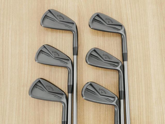Iron set : Callaway : ชุดเหล็ก Callaway X Forged Star Black Limited (ออกปี 2024 หายากมากๆ) มีเหล็ก 5-Pw (6 ชิ้น) ก้าน Steelfiber i110CW Flex S 