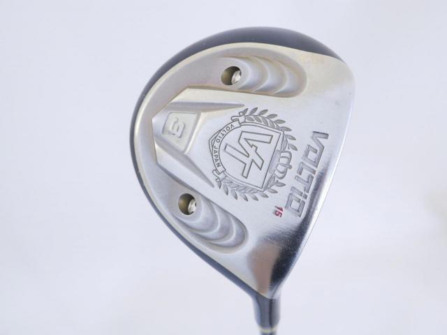 Fairway Wood : Katana : **มีบุบ** หัวไม้ 3 Katana Voltio Gold Loft 15 ก้าน Tour AD VT-F5 Flex SR