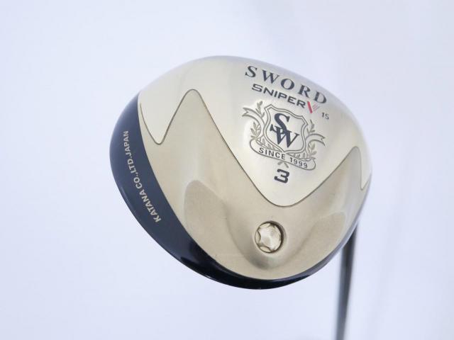 Fairway Wood : Katana : หัวไม้ 3 Katana Sniper V Loft 15 ก้าน Tour AD VF-5 Flex R