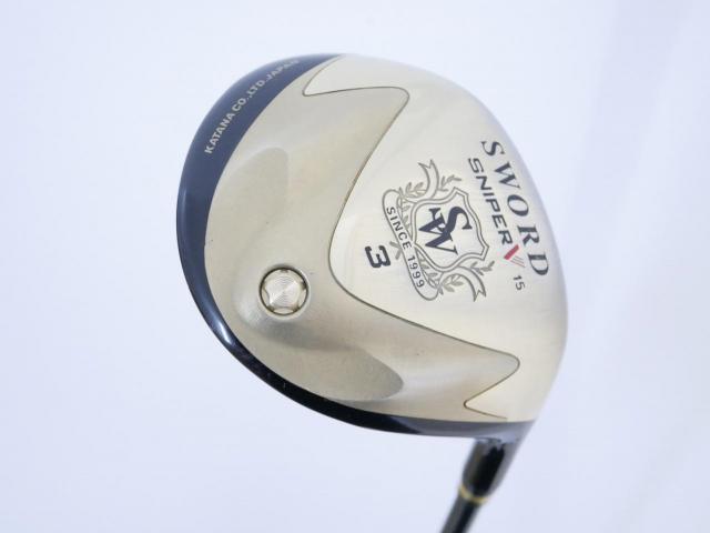 Fairway Wood : Katana : หัวไม้ 3 Katana Sniper V Loft 15 ก้าน Tour AD VF-5 Flex R