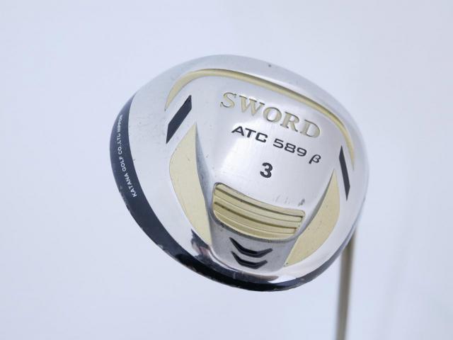 Fairway Wood : Katana : หัวไม้ 3 Katana Sword ATC-589b (ปี 2017) Loft 16 ก้าน Fujikura Speeder 589b Flex SR
