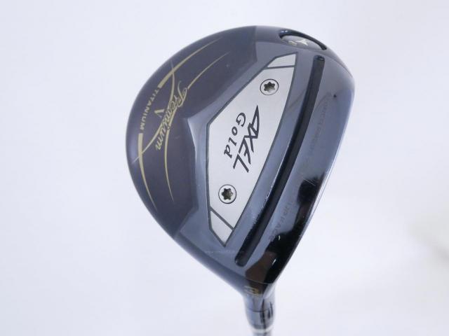 Fairway Wood : Tsuruya : หัวไม้ 3 Tsuruya AXEL Gold Premium 5 (รุ่นปี 2023 ตัวท๊อป เด้งเกินกฏ ของใหม่ 2 หมื่นกว่า) Loft 15 Flex R