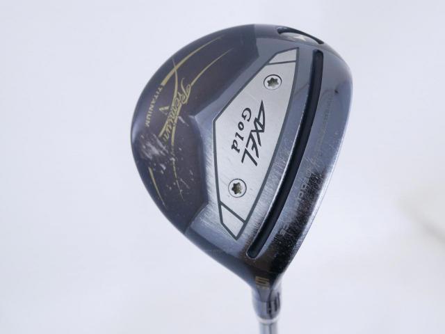 Fairway Wood : Tsuruya : หัวไม้ 5 Tsuruya AXEL Gold Premium 5 (รุ่นปี 2023 ตัวท๊อป เด้งเกินกฏ ของใหม่ 2 หมื่นกว่า) Loft 18 Flex R