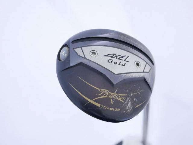 Fairway Wood : Tsuruya : หัวไม้ 5 Tsuruya AXEL Gold Premium 5 (รุ่นปี 2023 ตัวท๊อป เด้งเกินกฏ ของใหม่ 2 หมื่นกว่า) Loft 18 Flex R