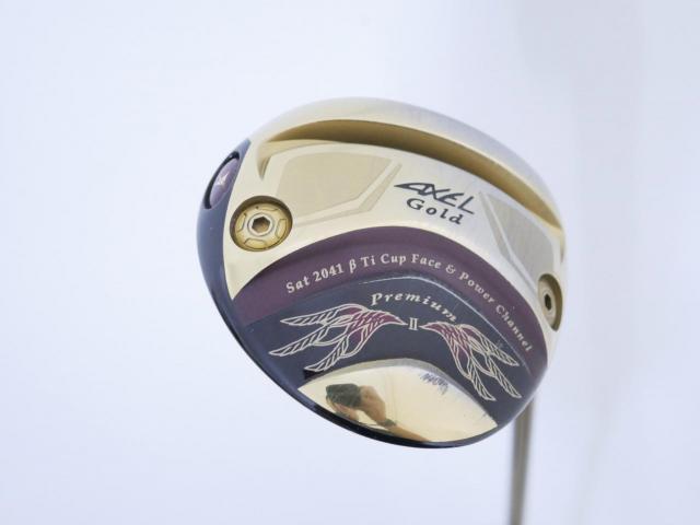 Fairway Wood : Tsuruya : หัวไม้ 5 Tsuruya AXEL Gold Premium II (รุ่นท๊อปสุด หายากมาก) Loft 18 Flex R