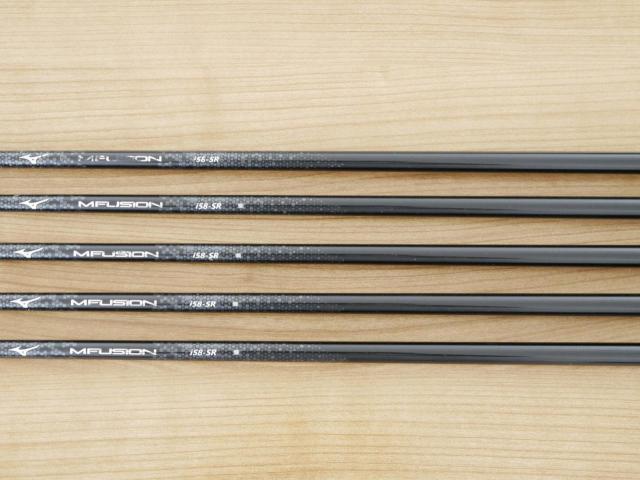 Iron set : Mizuno : ชุดเหล็ก Mizuno GX Forged (ปี 2019) มีเหล็ก 6-Pw (5 ชิ้น) ก้านกราไฟต์ Flex SR
