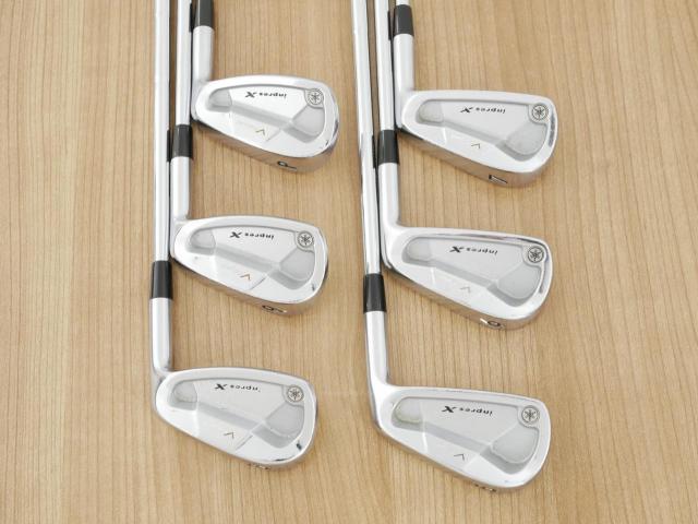 Iron set : Yamaha : ชุดเหล็ก Yamaha Inpres X (V Forged) มีเหล็ก 5-Pw (6 ชิ้น) ก้านเหล็ก Flex S
