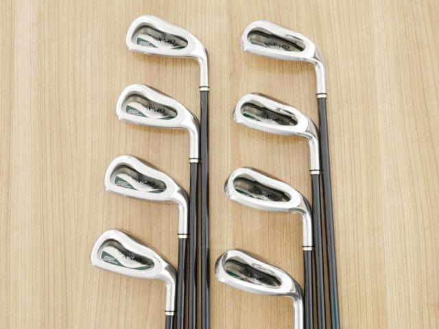 Iron set : XXIO : ชุดเหล็ก XXIO Impact Power Matching 5 มีเหล็ก 5-Pw,Aw,Sw (8 ชิ้น) ก้านกราไฟต์ MP-400 Flex R
