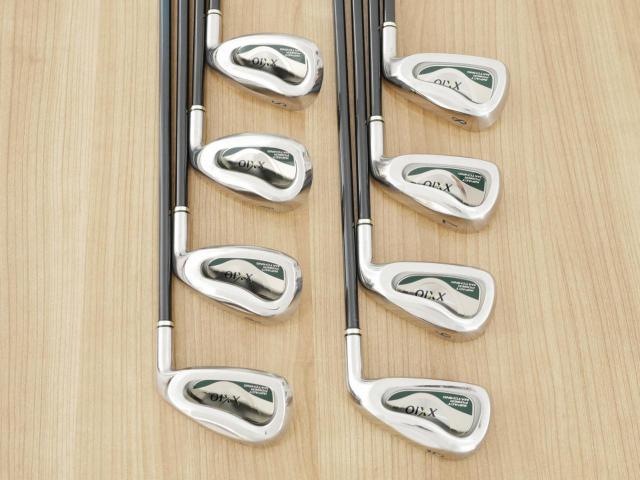 Iron set : XXIO : ชุดเหล็ก XXIO Impact Power Matching 5 มีเหล็ก 5-Pw,Aw,Sw (8 ชิ้น) ก้านกราไฟต์ MP-400 Flex R