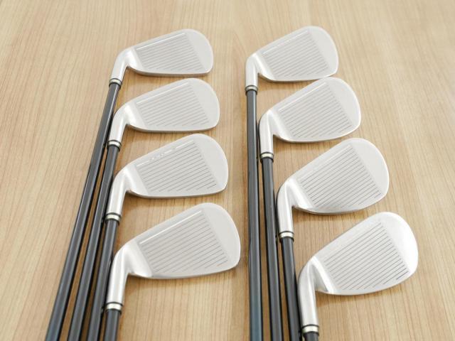 Iron set : XXIO : ชุดเหล็ก XXIO Impact Power Matching 5 มีเหล็ก 5-Pw,Aw,Sw (8 ชิ้น) ก้านกราไฟต์ MP-400 Flex R