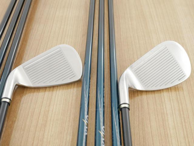 Iron set : XXIO : ชุดเหล็ก XXIO Impact Power Matching 5 มีเหล็ก 5-Pw,Aw,Sw (8 ชิ้น) ก้านกราไฟต์ MP-400 Flex R