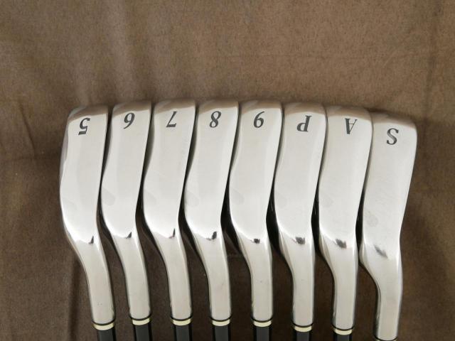 Iron set : XXIO : ชุดเหล็ก XXIO Impact Power Matching 5 มีเหล็ก 5-Pw,Aw,Sw (8 ชิ้น) ก้านกราไฟต์ MP-400 Flex R