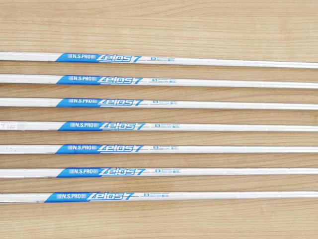 Iron set : Honma : ชุดเหล็ก Honma LB-808 EP (หน้าเด้ง) มีเหล็ก 5-11 (7 ชิ้น) ก้านเหล็ก NS Pro Zelos 7 Flex S