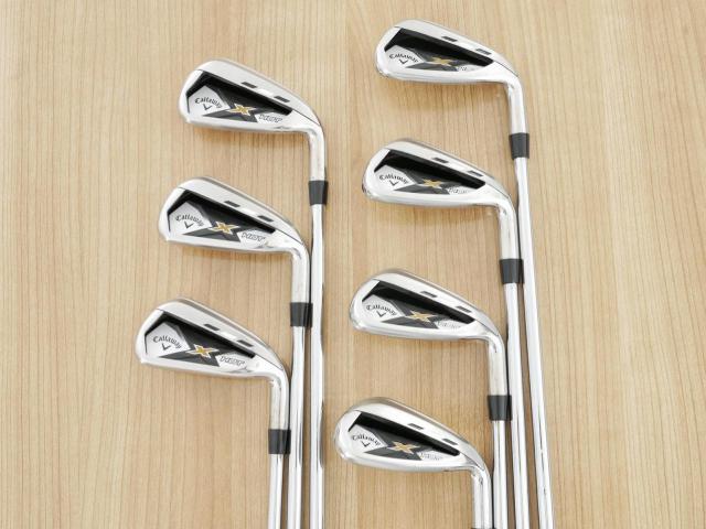 Iron set : Callaway : ชุดเหล็ก Callaway X Hot มีเหล็ก 5-Pw,Aw (7 ชิ้น) ก้านเหล็ก Flex S