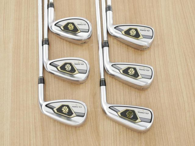 Iron set : Taylormade : ชุดเหล็ก Taylormade Gloire G (รุ่นท๊อปสุด ตีไกลมากๆ เหล็ก 7 Loft 26.5 หน้าเด้ง) มีเหล็ก 6-Pw,Aw (6 ชิ้น) ก้านเหล็ก NS Pro 830 Flex S