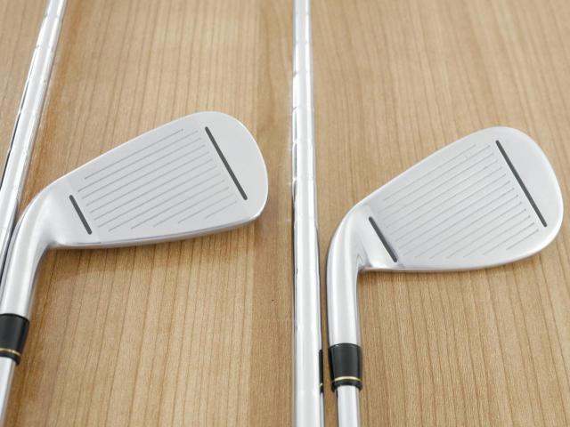 Iron set : Taylormade : ชุดเหล็ก Taylormade Gloire G (รุ่นท๊อปสุด ตีไกลมากๆ เหล็ก 7 Loft 26.5 หน้าเด้ง) มีเหล็ก 6-Pw,Aw (6 ชิ้น) ก้านเหล็ก NS Pro 830 Flex S