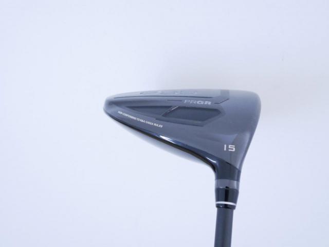 Fairway Wood : PRGR : หัวไม้ 3 PRGR Super Egg (รุ่นปี 2021 หน้าเด้งเกินกฏ COR 0.84 หายากมาก) Loft 15 ก้าน UST Mamiya ATTAS MB FW 55 Flex SR