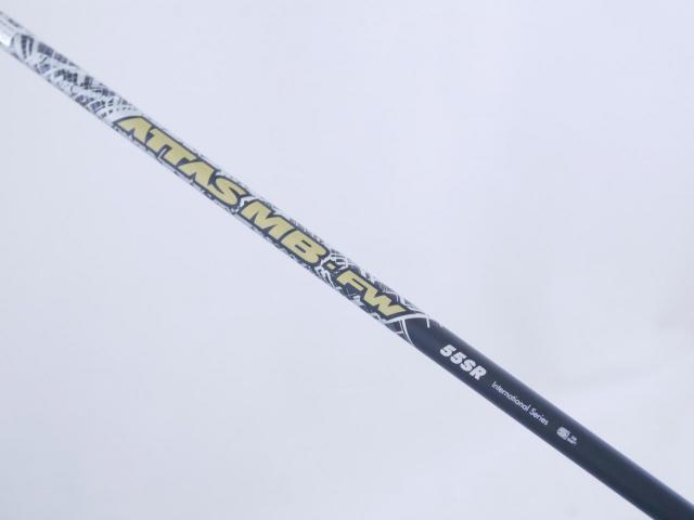 Fairway Wood : PRGR : หัวไม้ 3 PRGR Super Egg (รุ่นปี 2021 หน้าเด้งเกินกฏ COR 0.84 หายากมาก) Loft 15 ก้าน UST Mamiya ATTAS MB FW 55 Flex SR