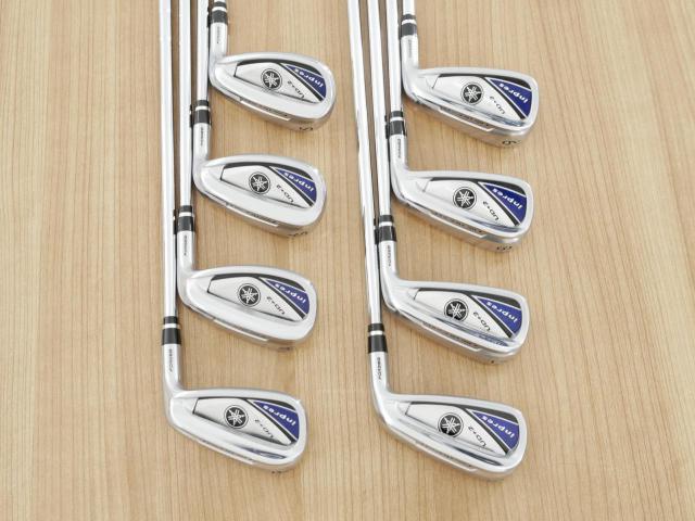 Iron set : Yamaha : ชุดเหล็ก Yamaha Inpres UD+2 (ออกปี 2019 ตีไกลที่สุด ไกลกว่าเหล็กทั่วไป 2 เบอร์ หน้าเด้ง COR 0.822) มีเหล็ก 6-Pw,Aw,As,Sw (8 ชิ้น) ก้านเหล็ก NS Pro Zelos 7 Flex S