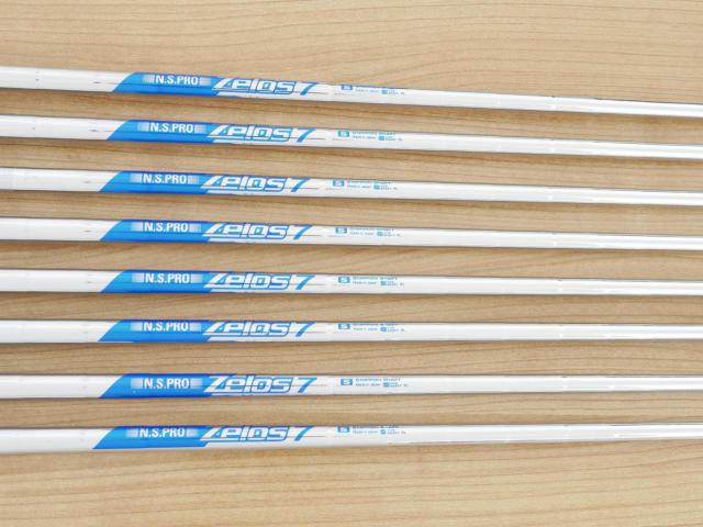 Iron set : Yamaha : ชุดเหล็ก Yamaha Inpres UD+2 (ออกปี 2019 ตีไกลที่สุด ไกลกว่าเหล็กทั่วไป 2 เบอร์ หน้าเด้ง COR 0.822) มีเหล็ก 6-Pw,Aw,As,Sw (8 ชิ้น) ก้านเหล็ก NS Pro Zelos 7 Flex S