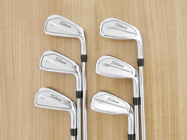 Iron set : Titleist : ชุดเหล็ก Titleist T200 Forged (รุ่นล่าสุด ออกปี 2023 Japan Spec) มีเหล็ก 5-Pw (6 ชิ้น) ก้านเหล็ก NS Pro 880 AMC Flex S 