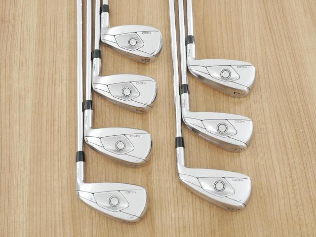 Iron set : Titleist : ชุดเหล็ก Titleist T400 (รุ่นล่าสุด ออกปี 2023 ตีง่ายที่สุด ไกลที่สุด) มีเหล็ก 5-Pw,43 (7 ชิ้น) ก้านเหล็ก NS Pro 880 AMC Flex R