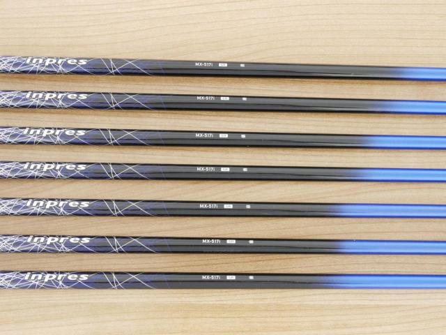 Iron set : Yamaha : ชุดเหล็ก Yamaha Inpres UD+2 (ปี 2018 ตีไกลที่สุด ไกลกว่าเหล็กทั่วไป 2 เบอร์) มีเหล็ก 7-Pw,Aw,As,Sw (7 ชิ้น) ก้านกราไฟต์ Flex SR