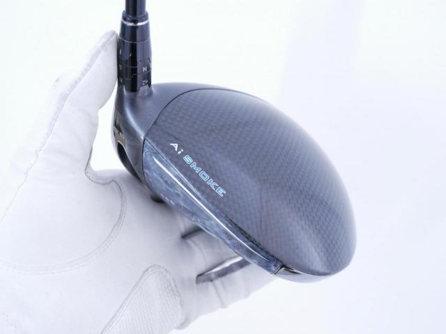 Driver : Callaway : ไดรเวอร์ Callaway Paradym Ai SMOKE Triple Diamond (รุ่นปี 2024 Low Spin สุดๆๆ) Loft 9 (ปรับได้) ก้าน Mitsubishi TENSEI 55 Flex S