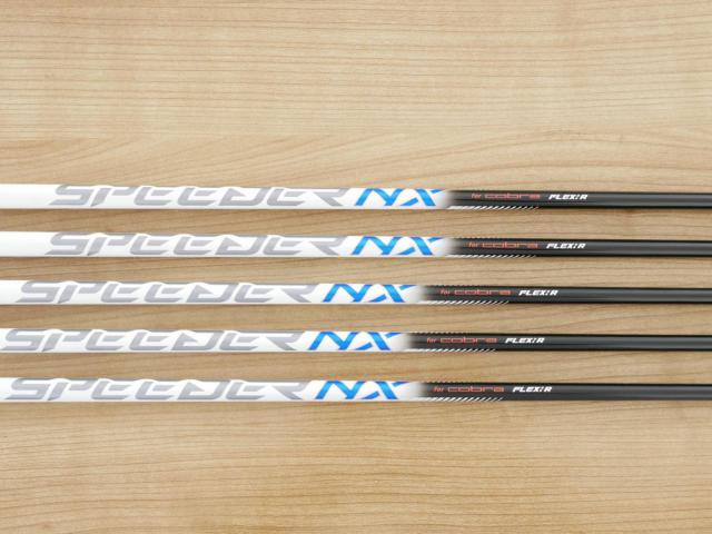 Iron set : Other Brand : ชุดเหล็ก Cobra Aerojet (ออกปี 2023 ตีง่าย ไกล) มีเหล็ก 6-Pw (5 ชิ้น) ก้านกราไฟต์ Fujikura Speeder NX Flex R
