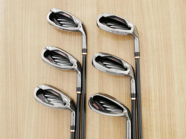 Iron set : Maruman : ชุดเหล็กกระเทย Maruman Shuttle i3000AR (ตีง่าย ไกลมาก) มีเหล็ก 7-10,Pw,Aw (6 ชิ้น) ก้านกราไฟต์ Flex R