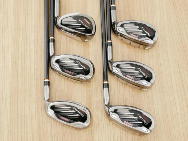Iron set : Maruman : ชุดเหล็กกระเทย Maruman Shuttle i3000AR (ตีง่าย ไกลมาก) มีเหล็ก 7-10,Pw,Aw (6 ชิ้น) ก้านกราไฟต์ Flex R