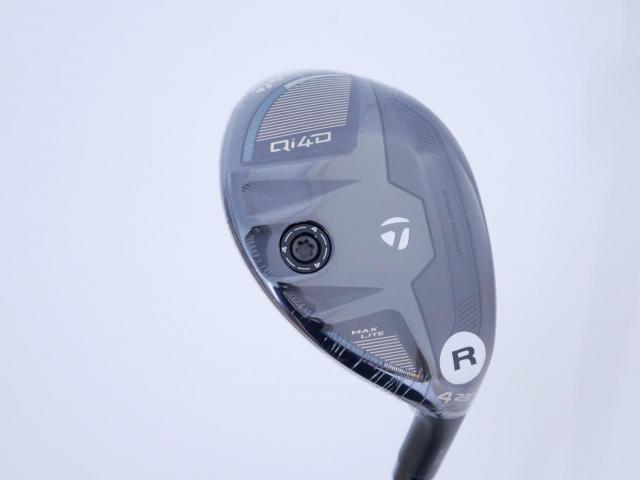 Fairway Wood : Taylormade : **ของใหม่ ยังไม่แกะพลาสติก** ไม้กระเทย Taylormade Qi4D MAX Lite Rescue (รุ่นใหม่ล่าสุด ออกปี 2026) Loft 23 ก้าน Mitsubishi REAX 45 Flex R