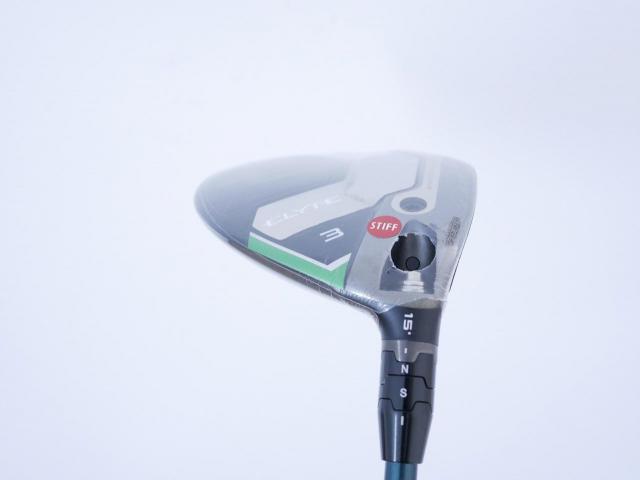 Fairway Wood : callaway : **ของใหม่ ยังไม่แกะพลาสติก** หัวไม้ 3 Callaway ELYTE (ออกปี 2025) Loft 15 ก้าน Fujikura VENTUS 5 Flex S