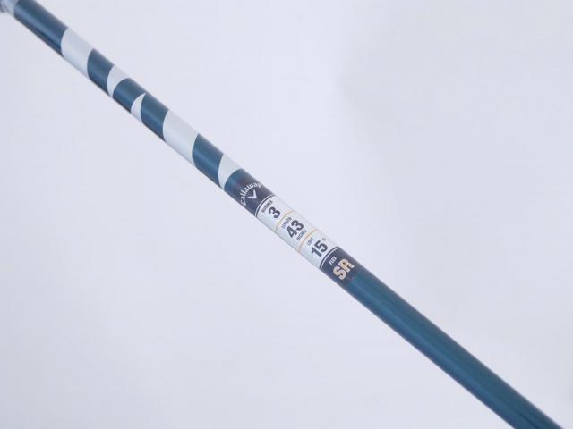 Fairway Wood : callaway : **ของใหม่ ยังไม่แกะพลาสติก** หัวไม้ 3 Callaway ELYTE (ออกปี 2025) Loft 15 ก้าน Fujikura VENTUS 5 Flex SR