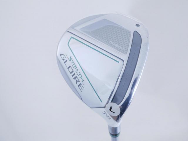 Lady club : All : **ของใหม่ ยังไม่แกะพลาสติก** หัวไม้ 7 Taylormade Stealth GLOIRE Titanium (ออกปี 2022 รุ่นท๊อปสุด Japan Spec) Loft 22 ก้าน Fujikura Speeder NX Flex L