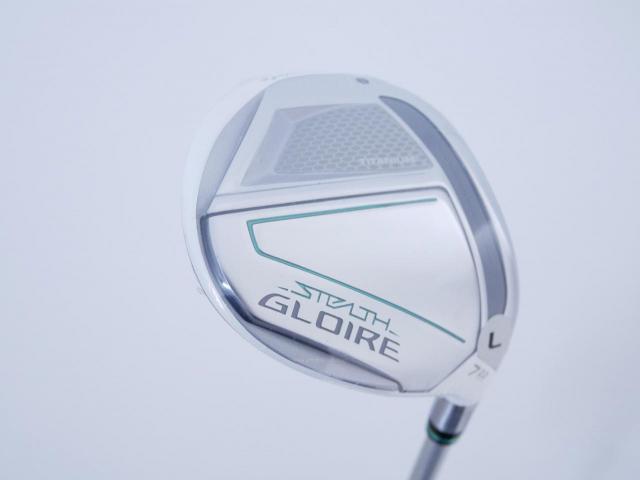 Lady club : All : **ของใหม่ ยังไม่แกะพลาสติก** หัวไม้ 7 Taylormade Stealth GLOIRE Titanium (ออกปี 2022 รุ่นท๊อปสุด Japan Spec) Loft 22 ก้าน Fujikura Speeder NX Flex L